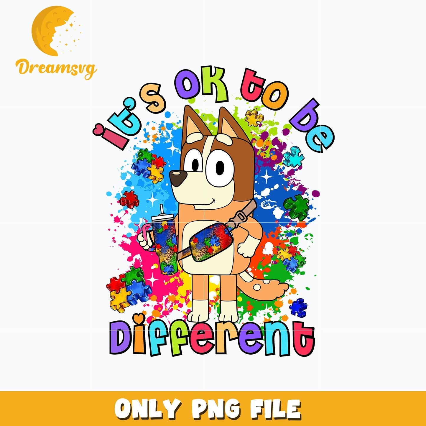 Chilli it's ok to be different cartoon png