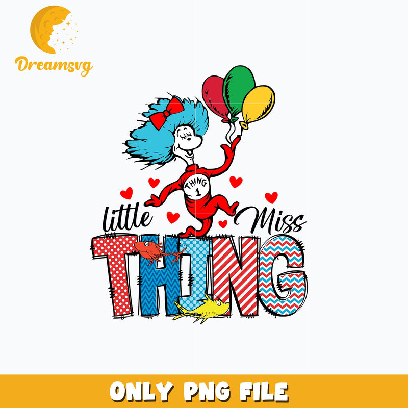 Thing 1 little miss thing png