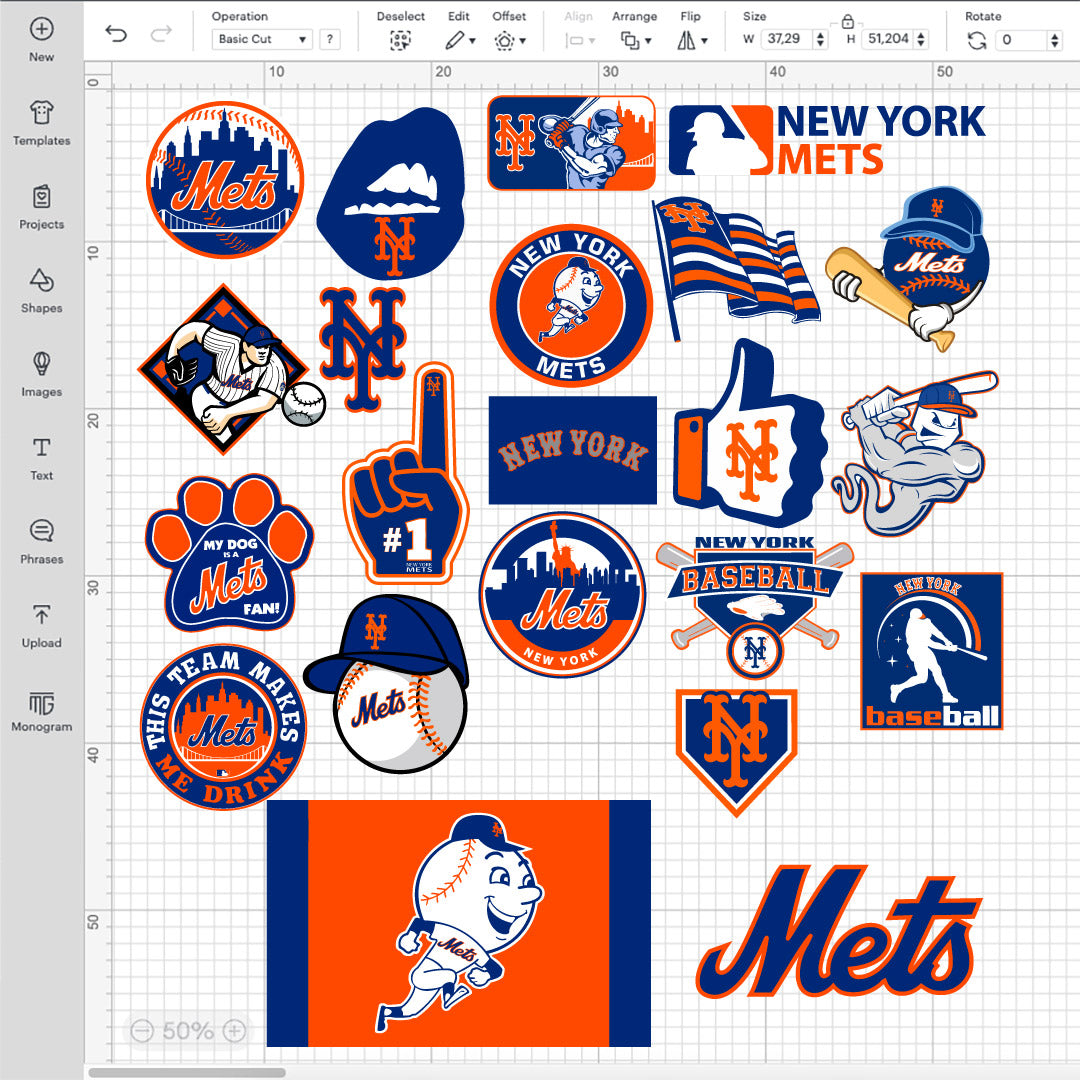 New York Mets Logo SVG, NY Mets PNG Logo Transparent, SVG Cut Files For Cricut / Silhouette