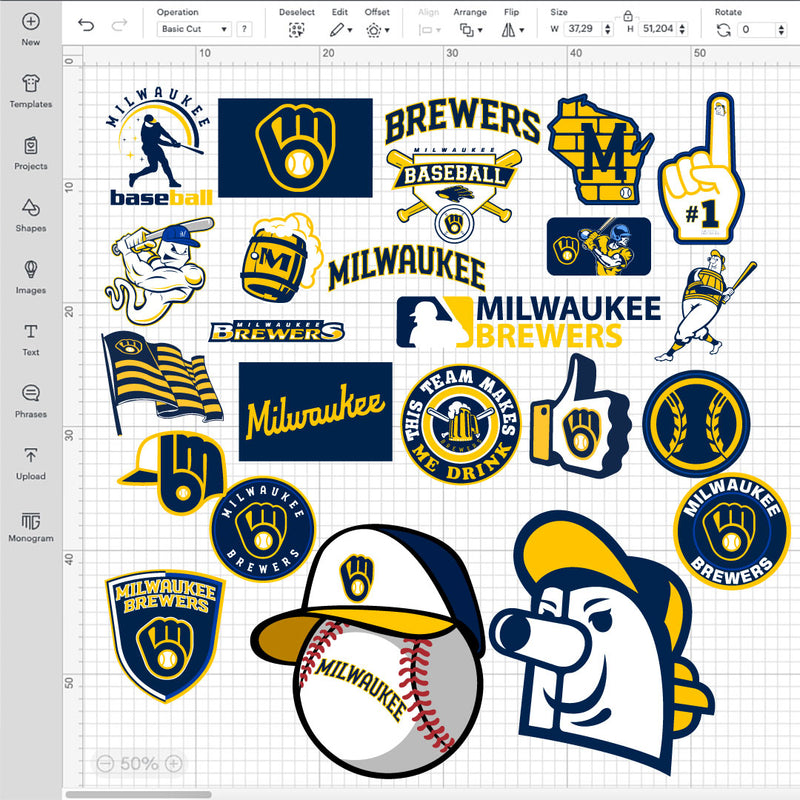 Milwaukee Brewers Logo SVG, Brewers PNG Logo, Milwaukee Brewers Emblem