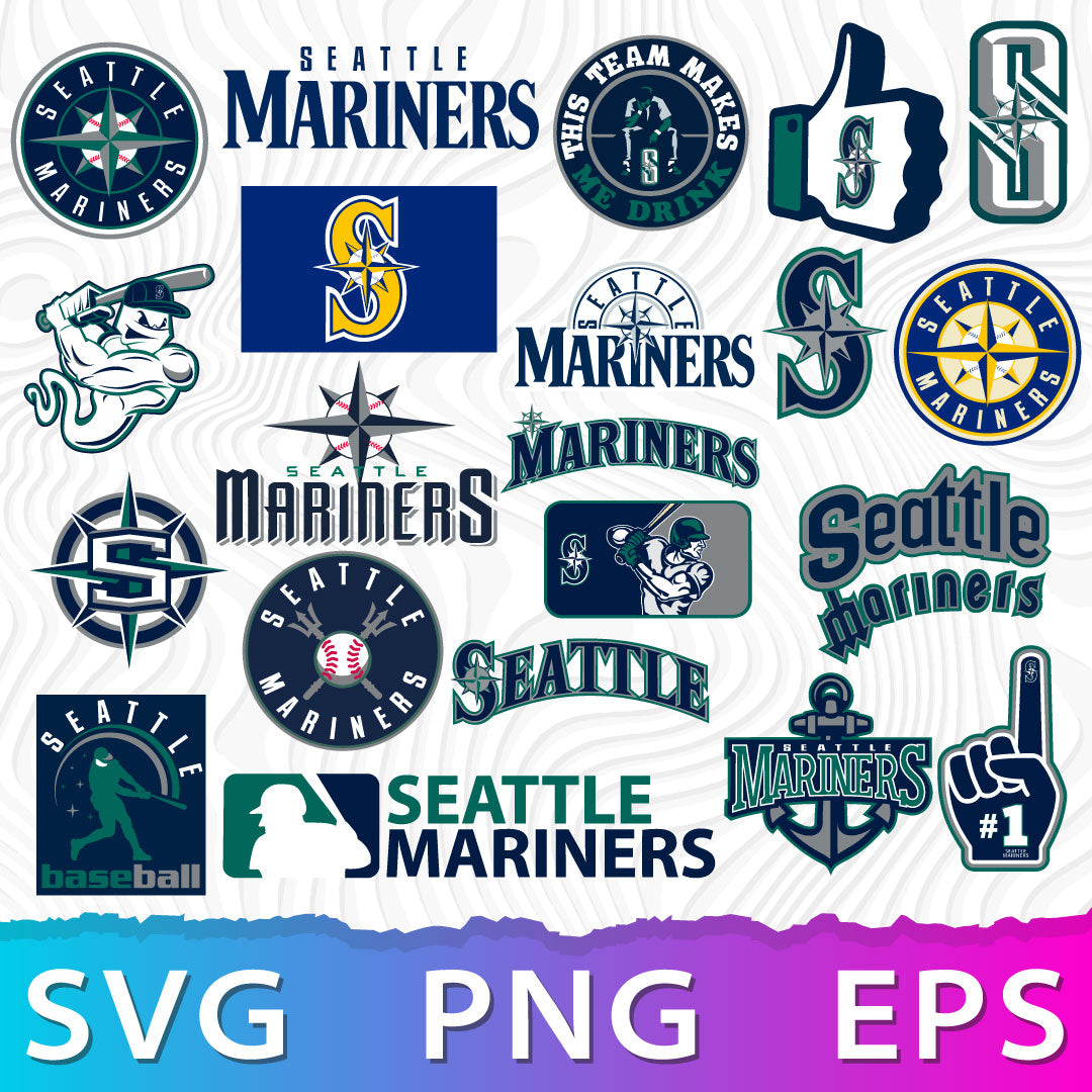 Seattle Mariners Logo SVG, Mariners PNG, Mariners Emblem, Seattle Mari
