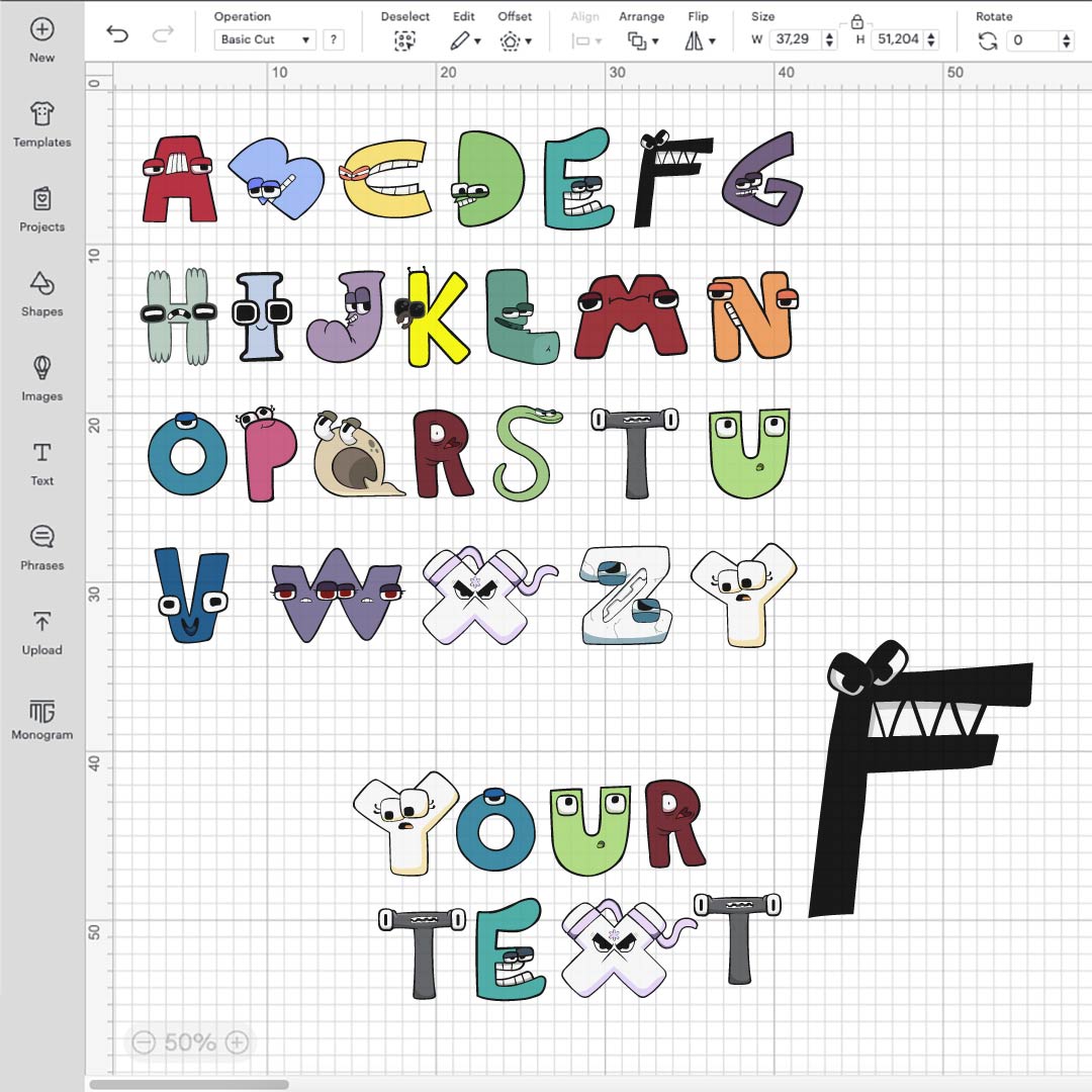 Alphabet Lore SVG, Cricut SVG, Villain Letter ABC, Lore Alphabet PNG, Alphabet Lore Font Svg