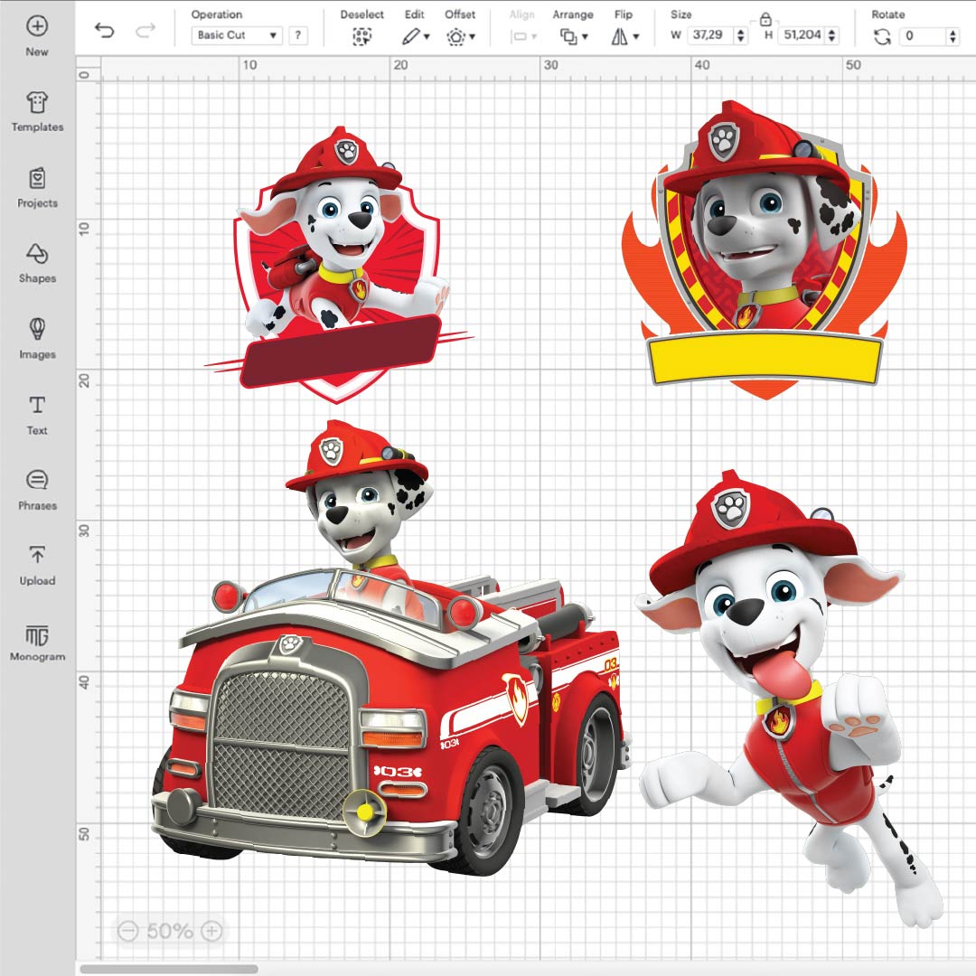 Marshall Paw Patrol Png, Paw Patrol Png, Paw Patrol Birthday Png, Paw Patrol Transparent Background