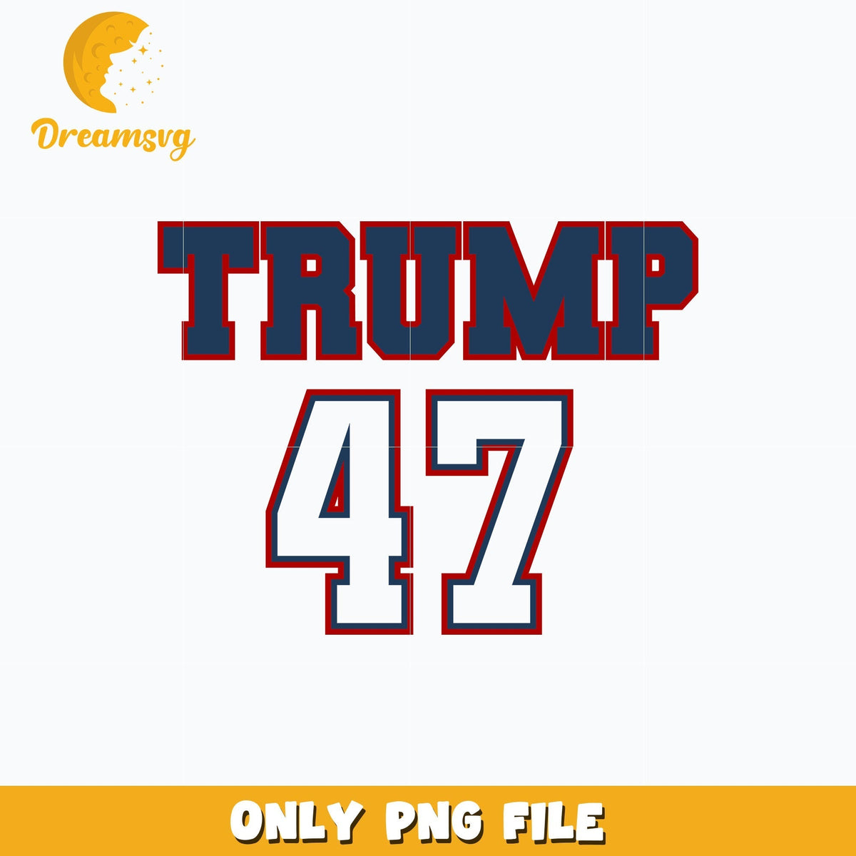 Trump 47 design png