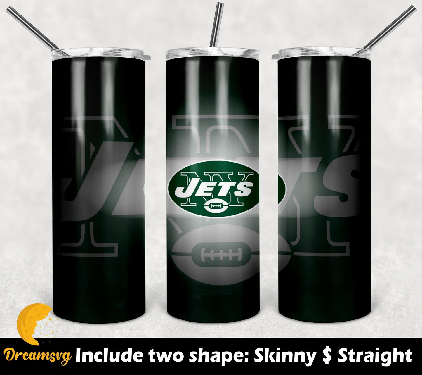 20 oz Skinny Tumbler NFL png, Tumbler Wrap Sublimation Waterslide JPG Design Sublimation PNG Graphics Designs Instant Download
