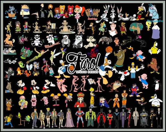 3000 Cartoon Images SVG, Clipart, SVG Bundle, SVG for Tshirts, Looney Tune svg, svg Cartoon Bundle