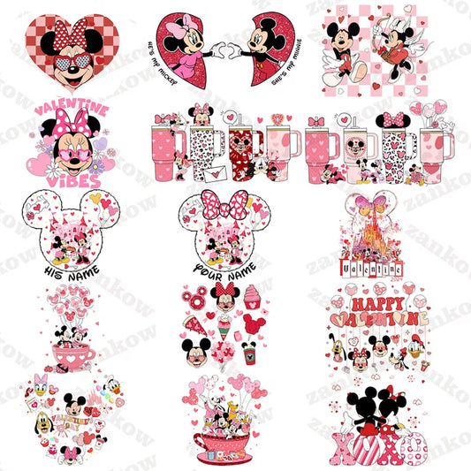 Cartoon disney Valentine Png Bundle