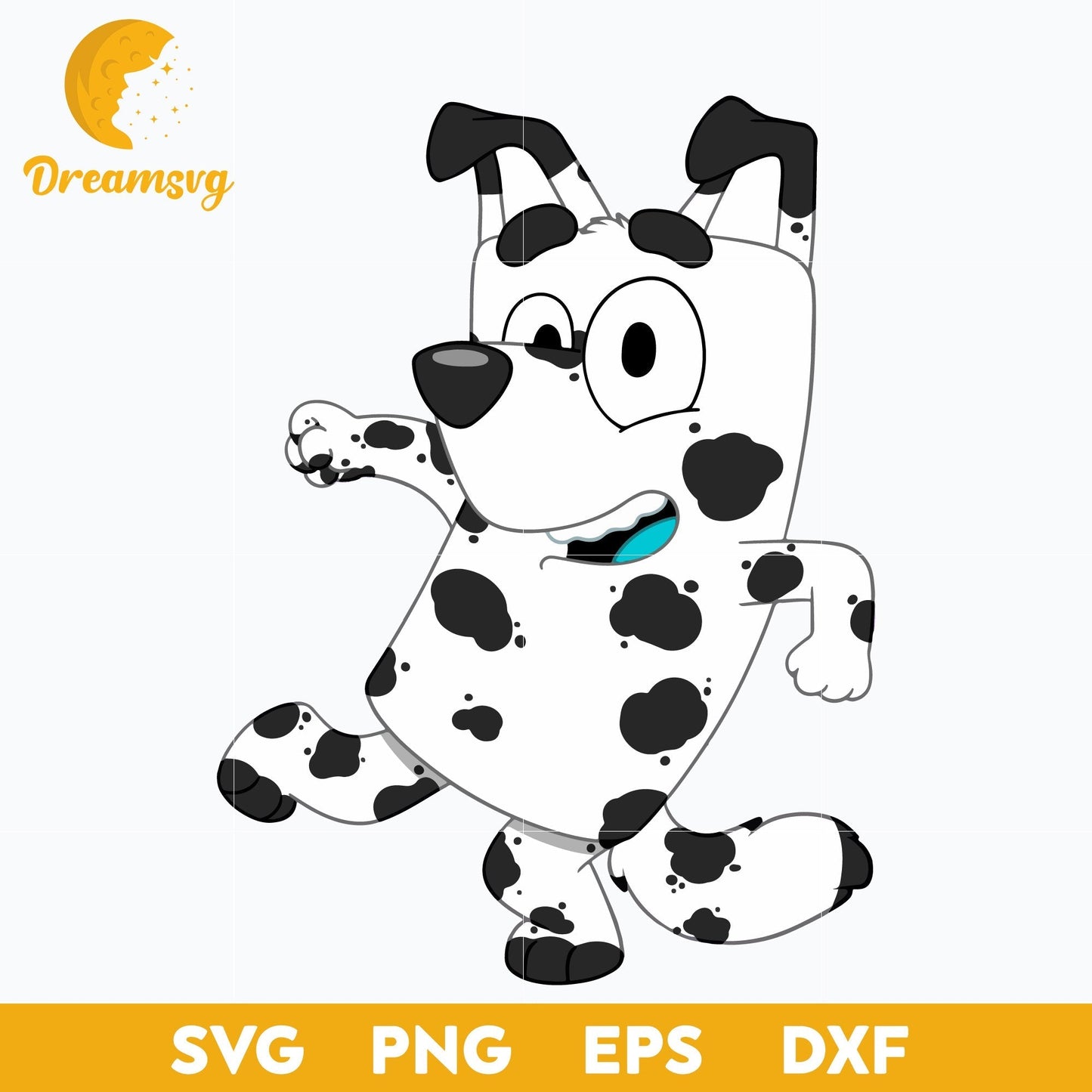 Bluey Svg, Bluey character svg, Bluey Cartoon svg, Bluey dog cartoon Svg,cartoon svg, png, dxf, eps digital file.