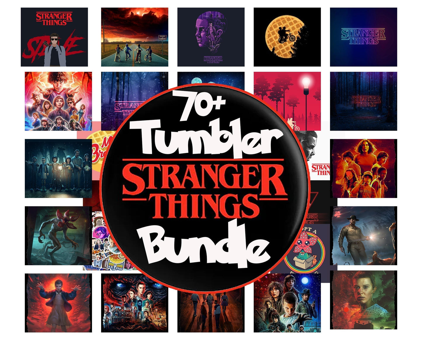 Ultimate bundle Stranger Things SVG Bundle, Hellfire Club Svg - Digital download
