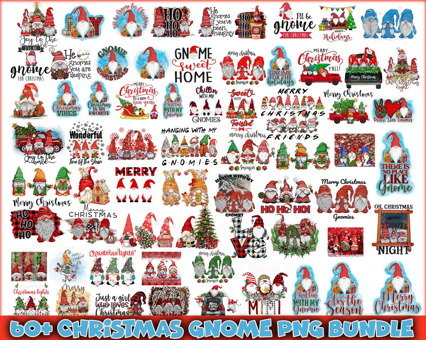 60+ Christmas Gnome Png, Christmas 2022 Png, Merry Christmas Png, Gnomes Design, Christmas Sublimation CRM29112209