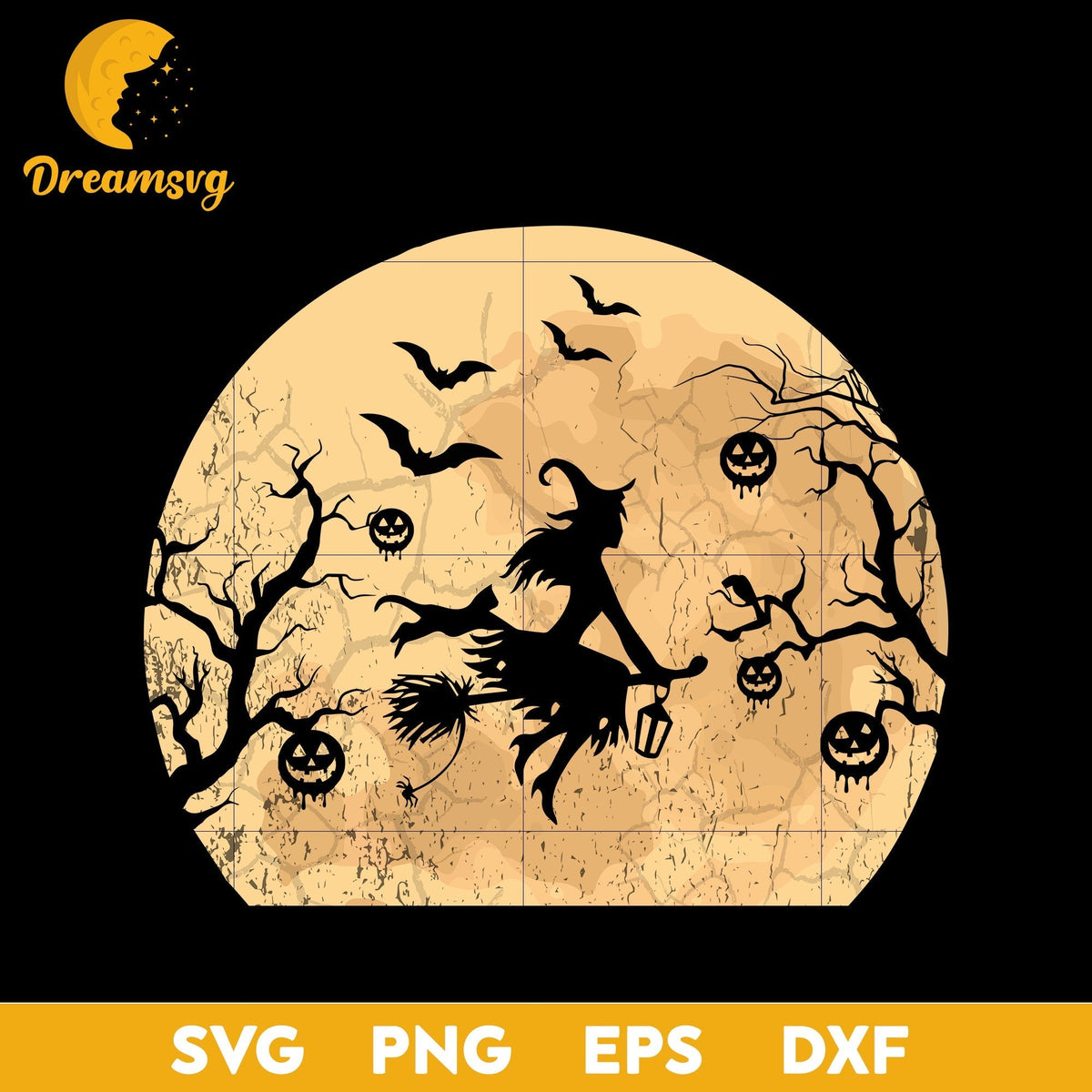 Halloween scary night svg, Halloween svg, png, dxf, eps digital file.