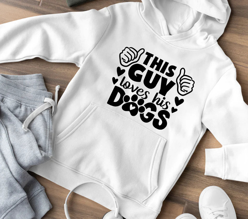 Loves His Dogs SVG Bundle, Cliparts for Cricut / Silhouette