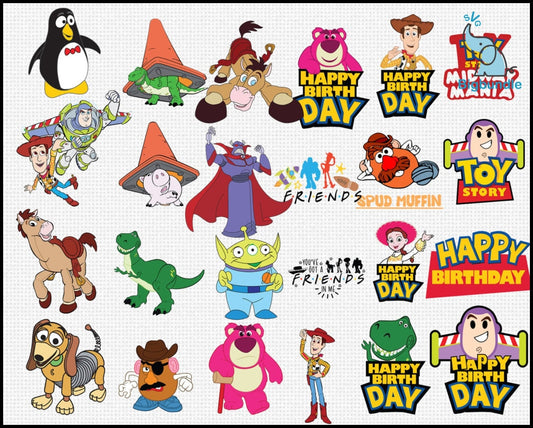 750+ Toy Story svg bundle, Toy Story svg, Toy Story clipart, Woody svg, Forky svg, Toy Story cut file
