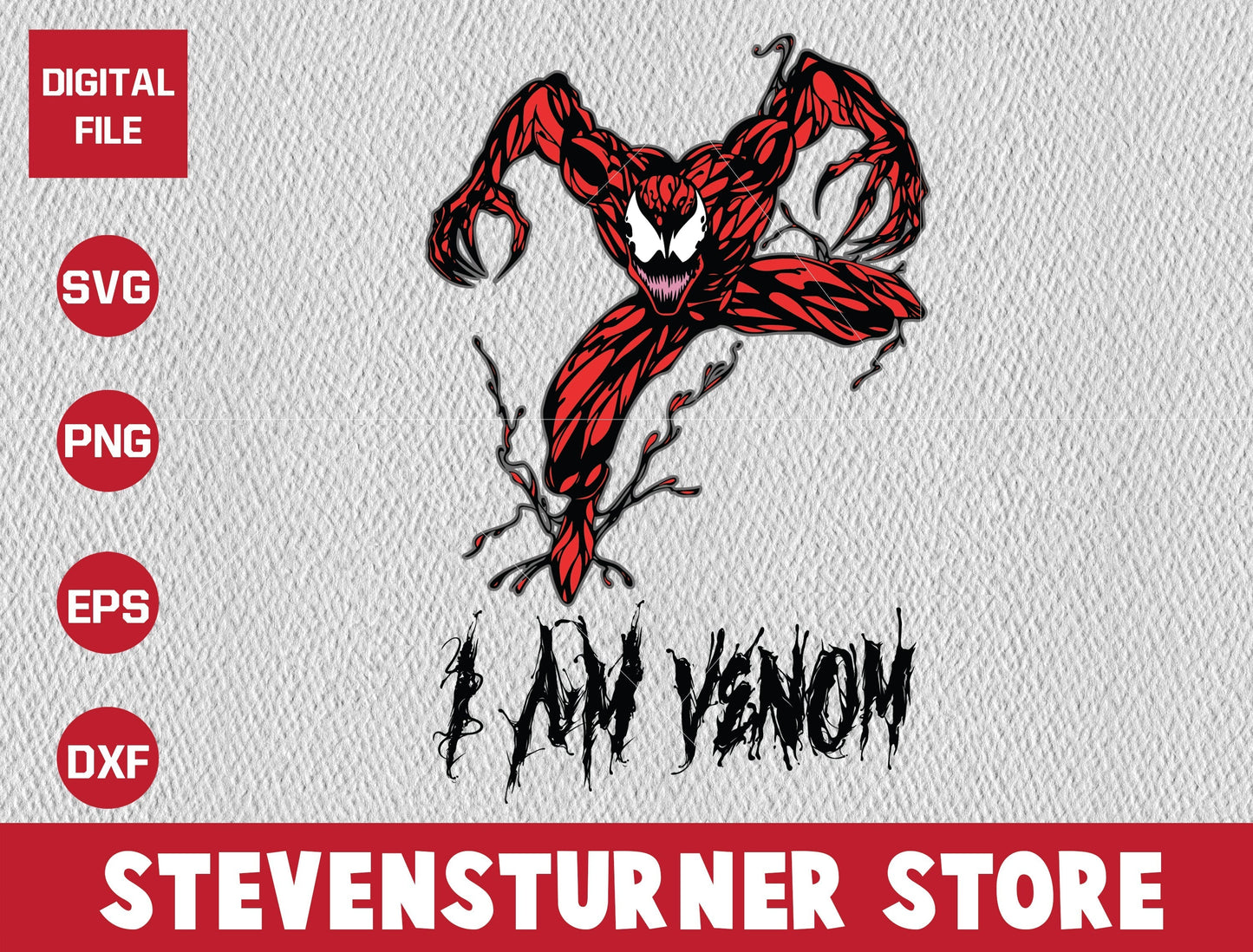 Spiderman svg, Venom svg, Carnage svg, marvel svg file, digital dowload