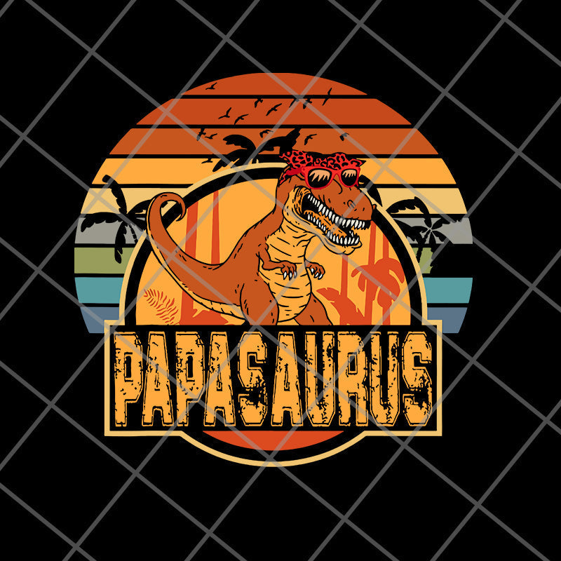 Papa Saurus svg, png, dxf, eps digital file FTD24052110
