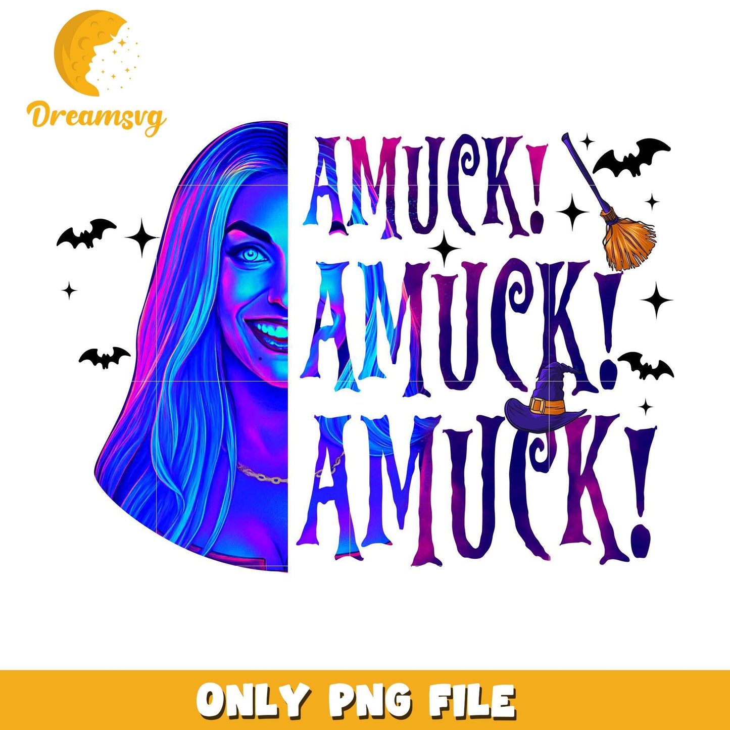 Amuck amuck amuck png, halloween kills png, halloween decorations png