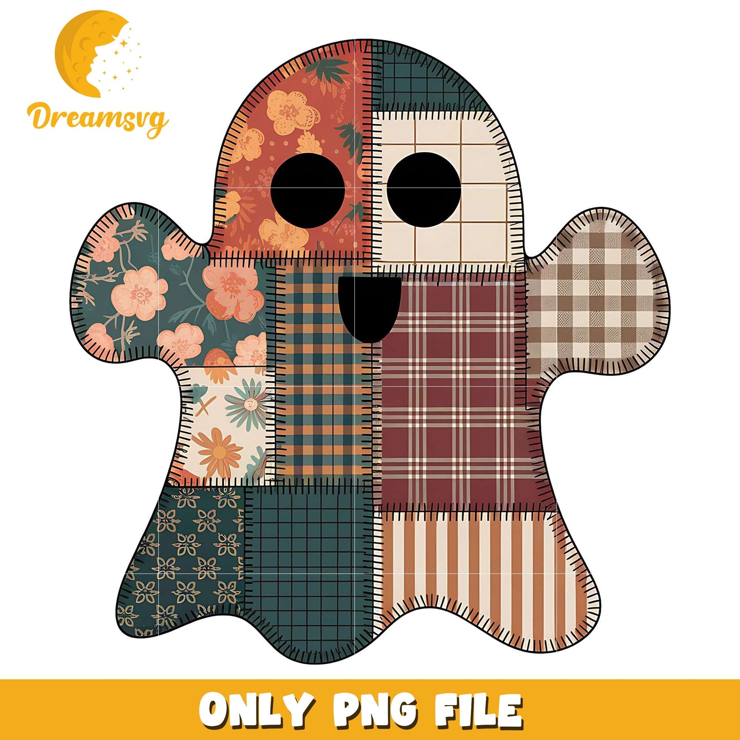 Autumn halloween ghost png, halloween era png, halloween candy png