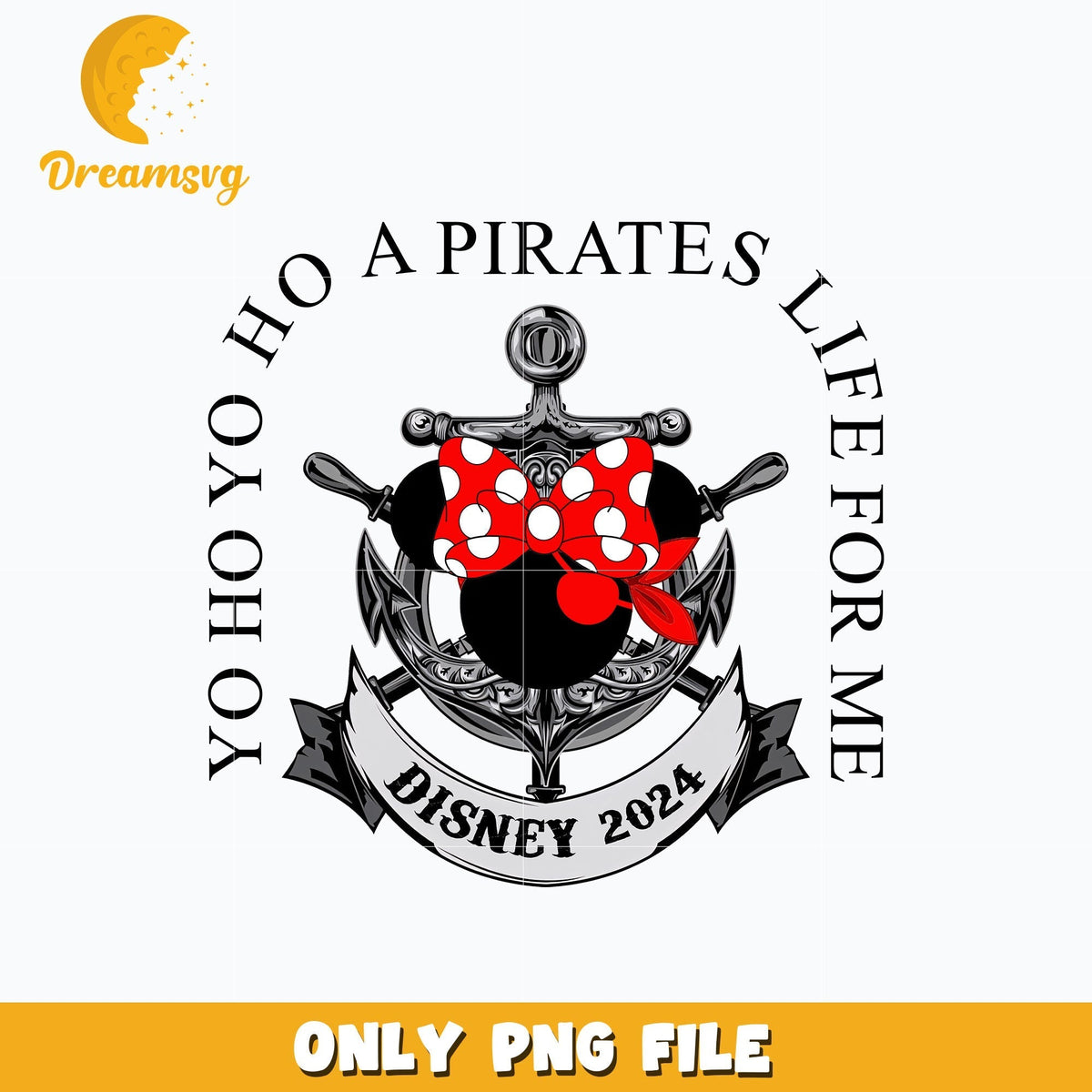 Minnie mouse priates disney 2024 png