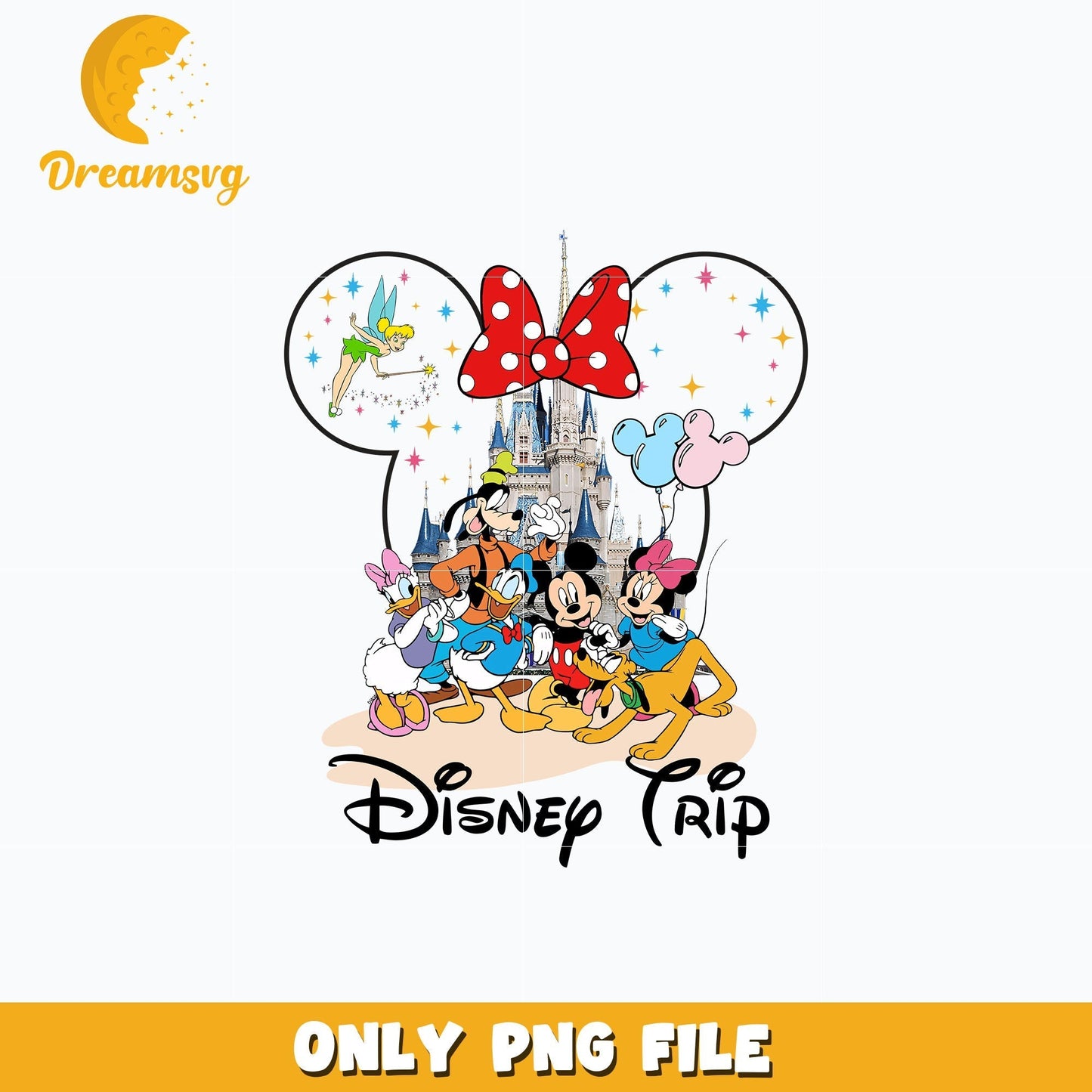 Minnie castle disney trip png