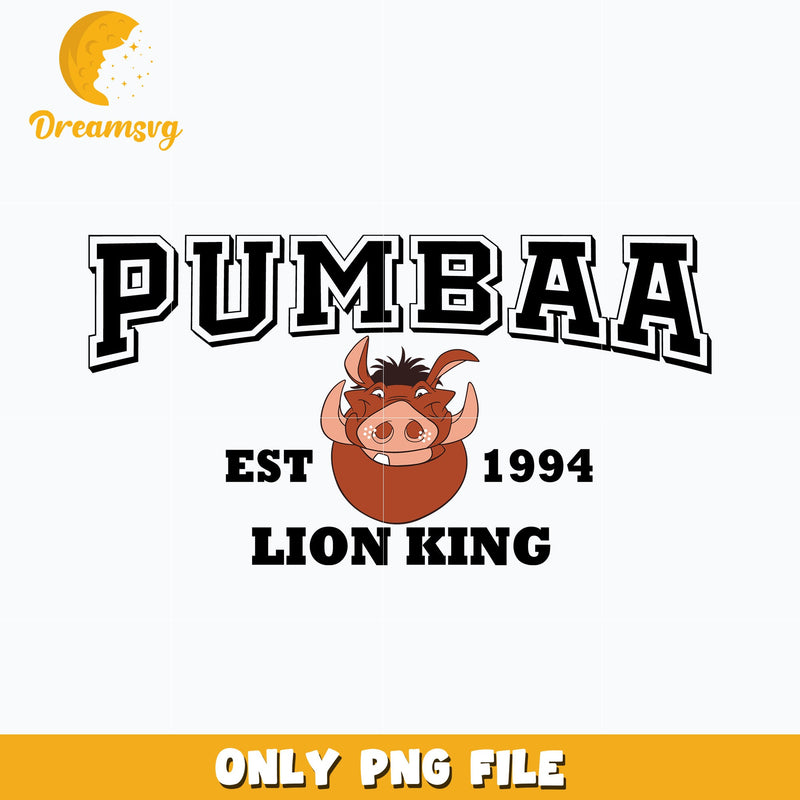 Pumbaa est 1994 lion king png