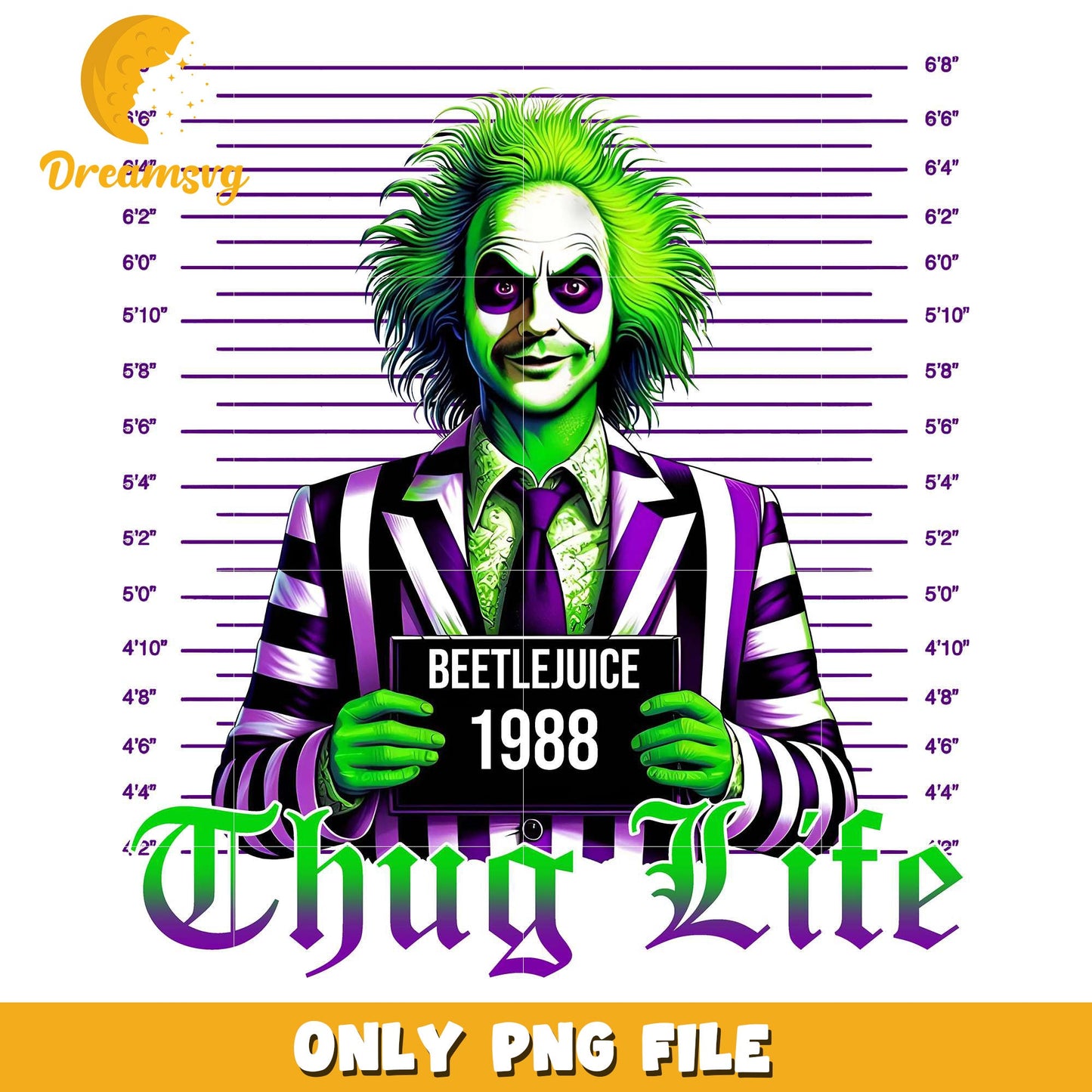 Beetle juice 1988 png, halloween decor png, halloween background png