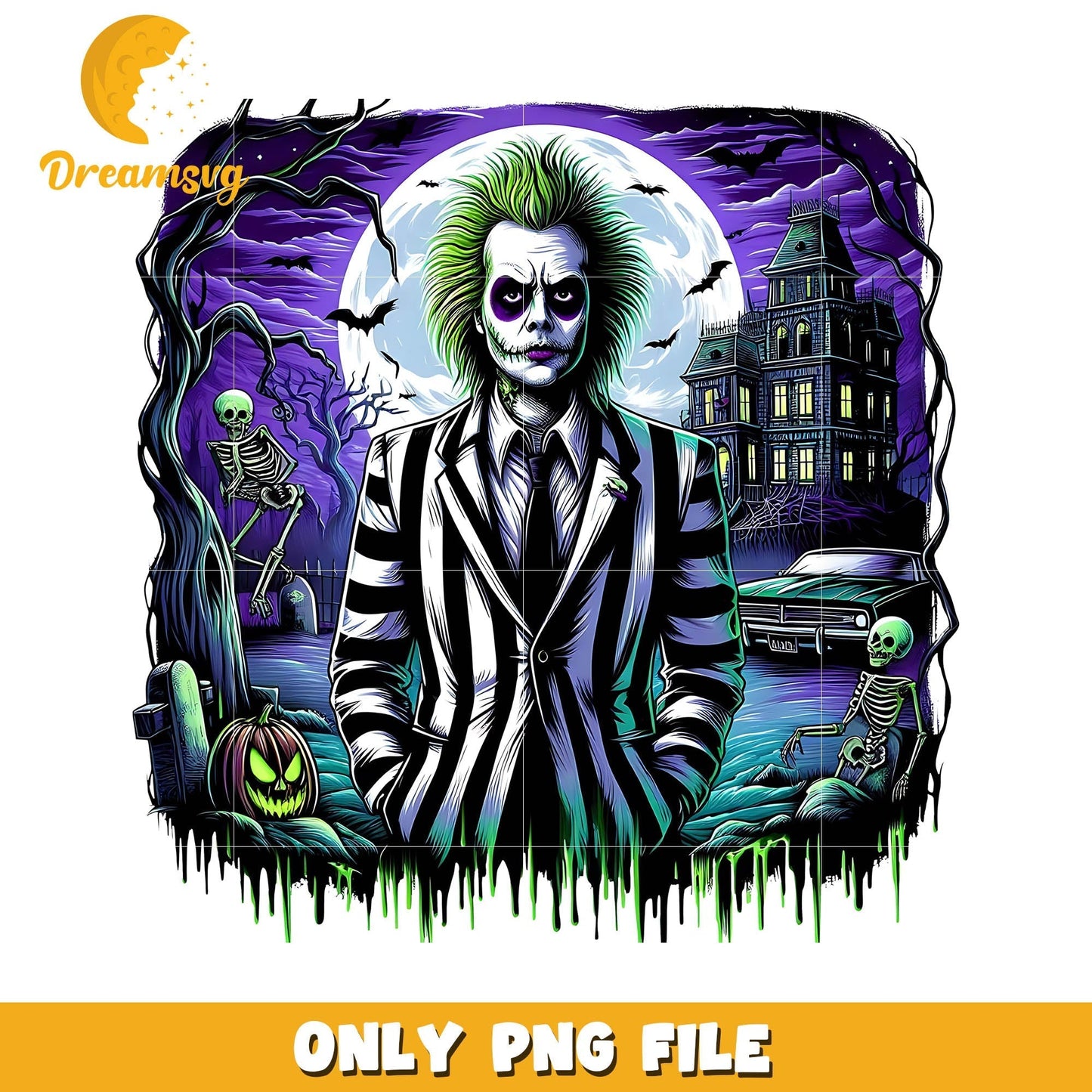 Beetlejuice horror night png, Beetlejuice halloween movies png