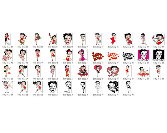 168+ Betty Boop Svg Bundle, Betty Boop Svg, Cartoon svg, png, dxf, eps digital file