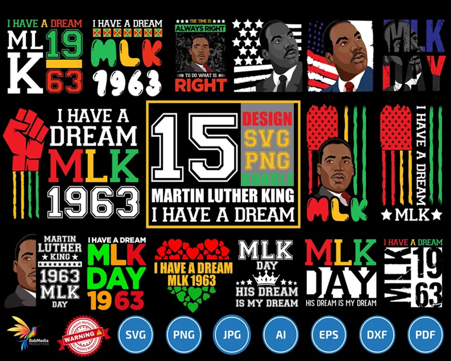 Black History Month SVG bundle