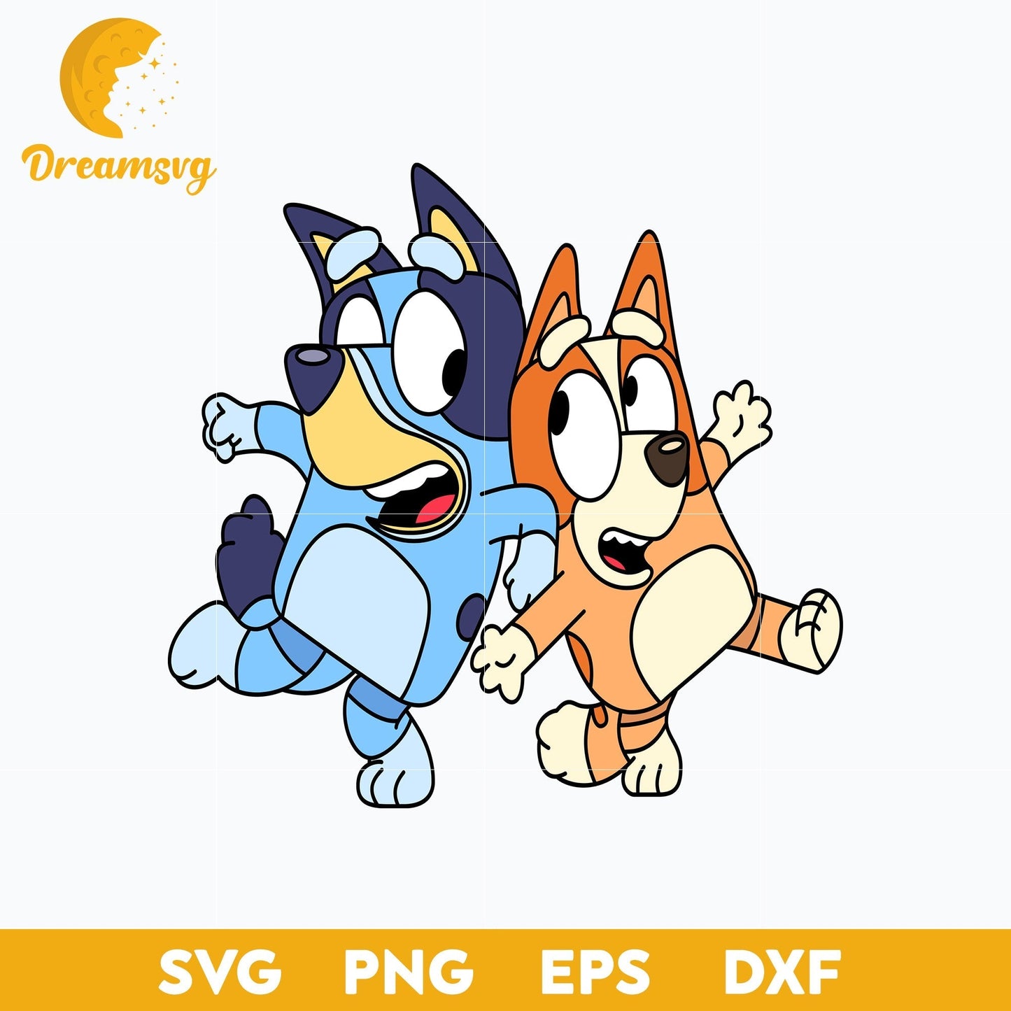 Bluey Svg, Bingo svg, Bluey Vector, Bluey Alphabeth, Bluey Cutfile, Bluey Clipart, Cartoon svg, png, dxf, eps file