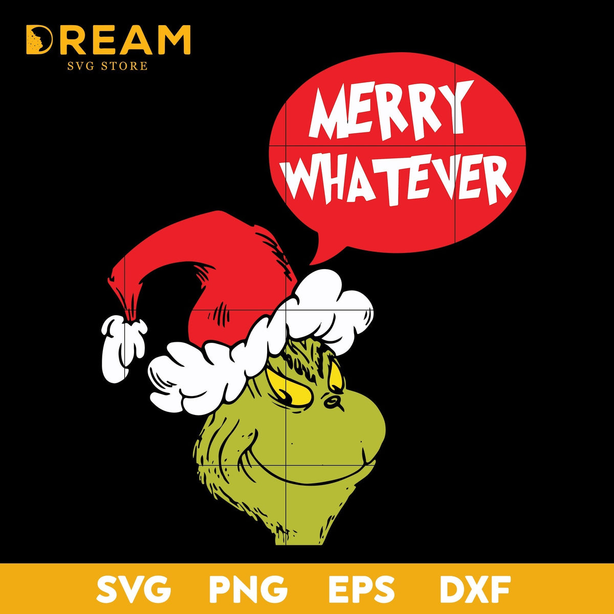Grinch merry whatever svg, Christmas svg, png, dxf, eps digital file CRM15112019L