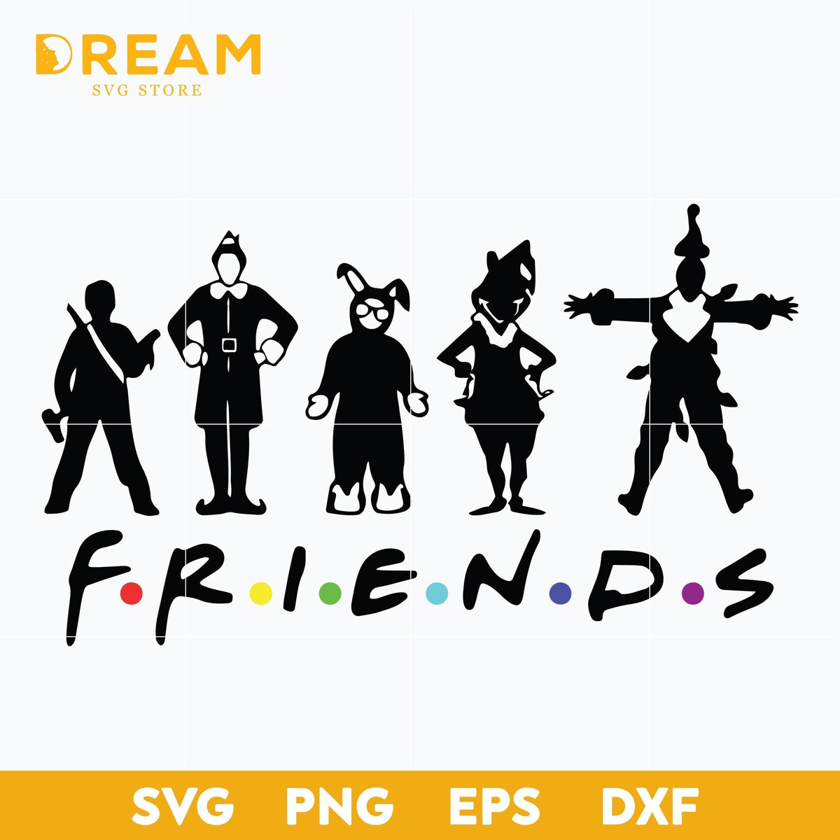 Friend christmas svg,christmas svg, png, dxf, eps digital file CRM21112011L