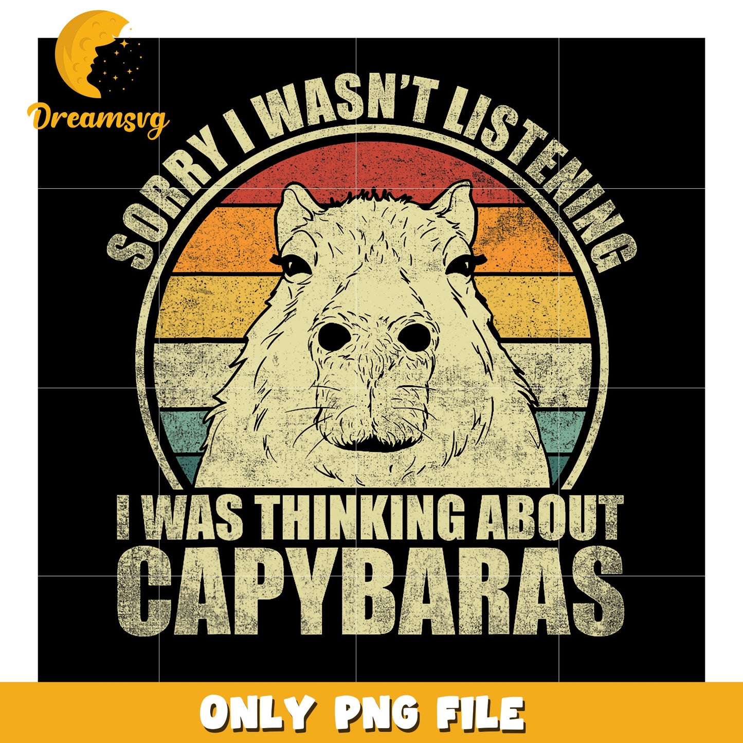 Capybara PNG Sorry, Thinking of Capybaras