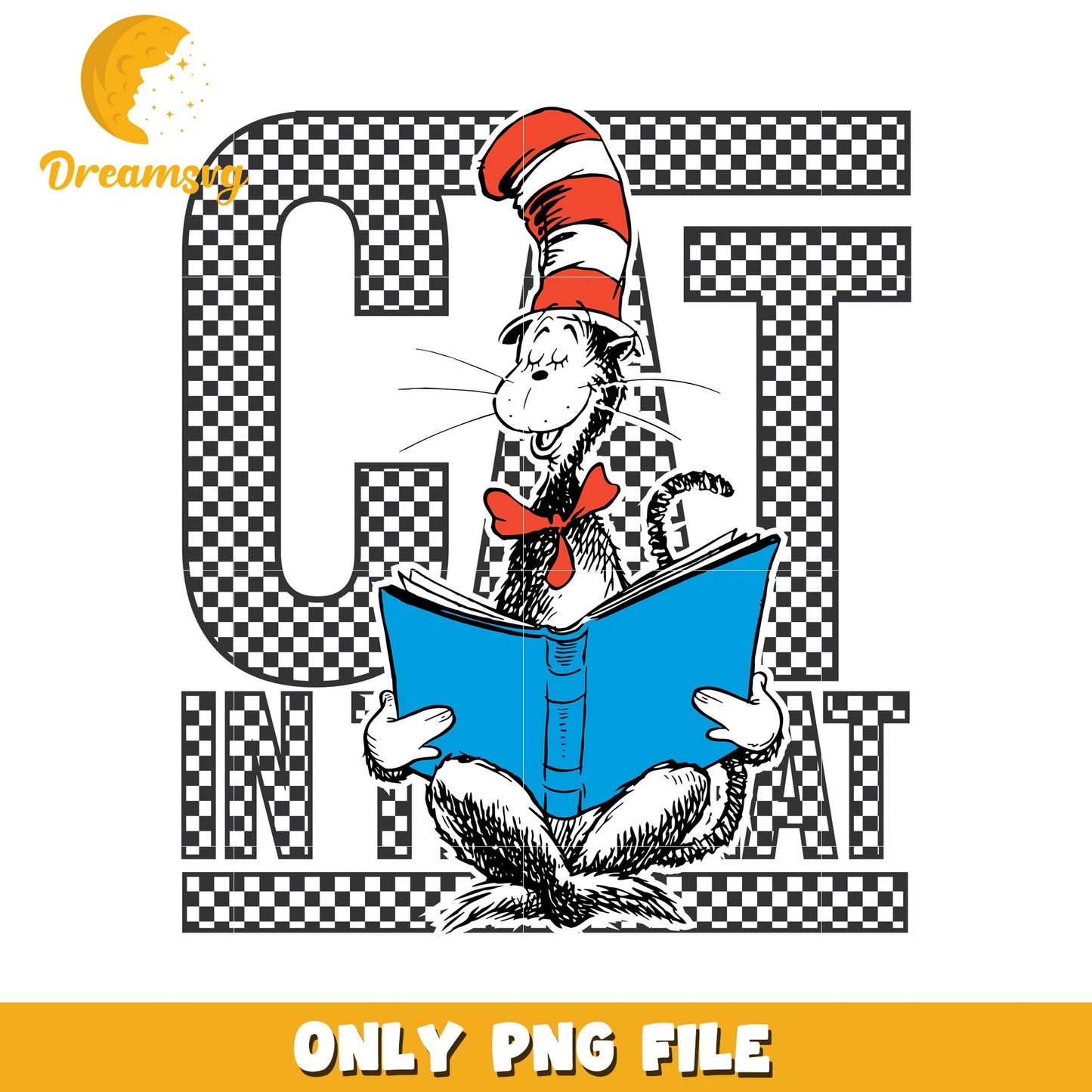 Cat in the Hat PNG Design