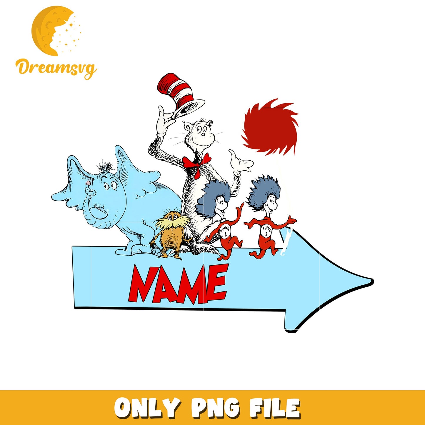 Cat in the Hat PNG Printable