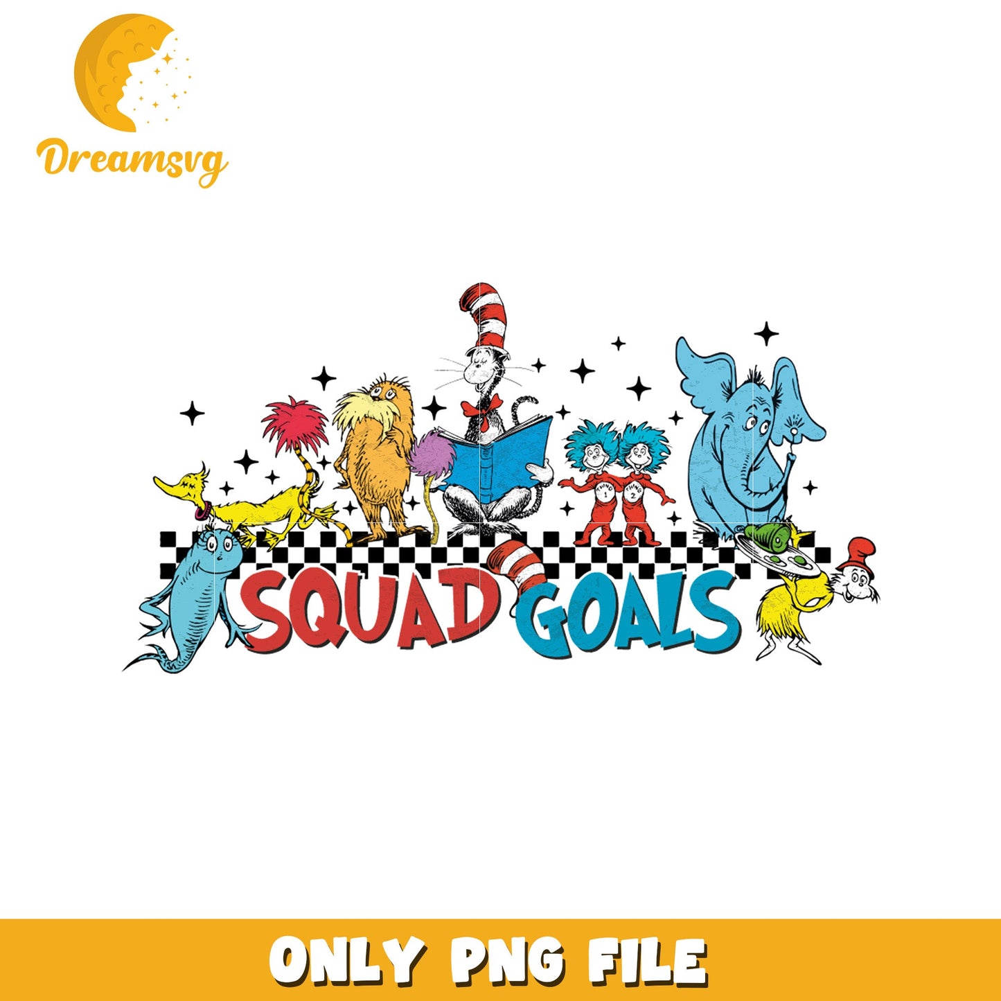Cat in the Hat Squad Goals PNG