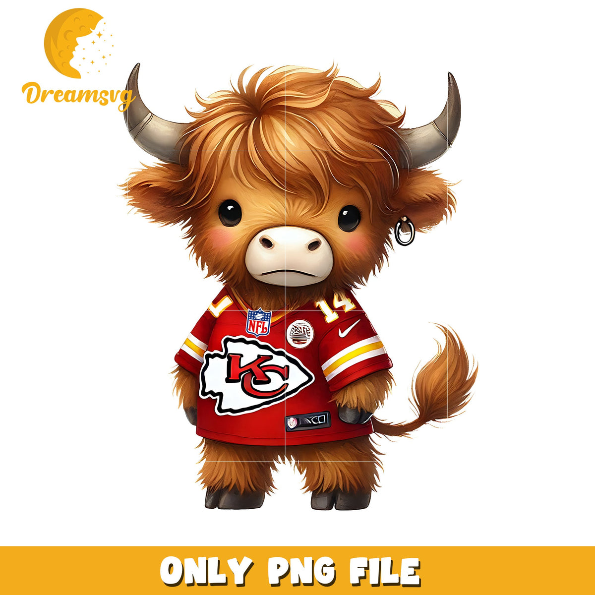 Chiefs bull and ball png, american rugby png, nfl logos png