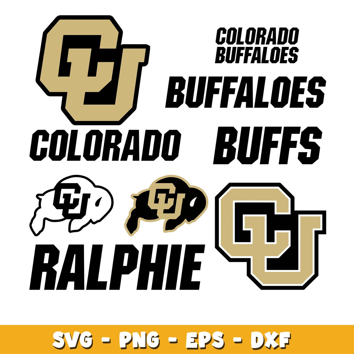 Colorado Buffaloes Bundle svg, Colorado Buffaloes logo svg, ncaa svg