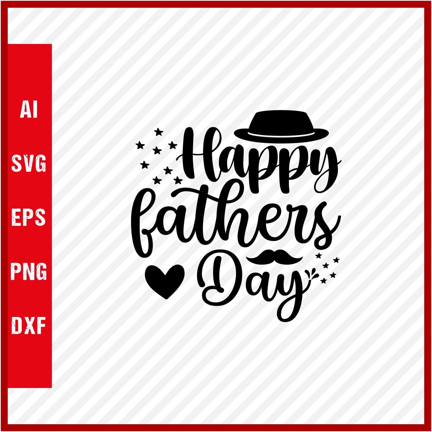 Happy Fathers Day T-Shirt & Svg for Dad Lover, Father Day SVG, Fathers Day Gift, Funny Dad Shirt, Dad Tee, Funny T Shirt For Dad, Father's Day 2023