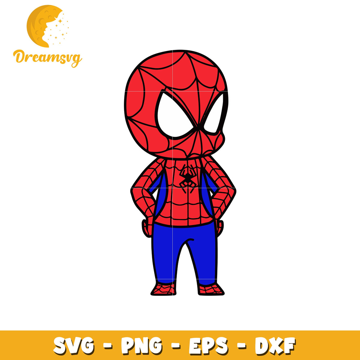 Cute Spider Character SVG Download for Craft Projects