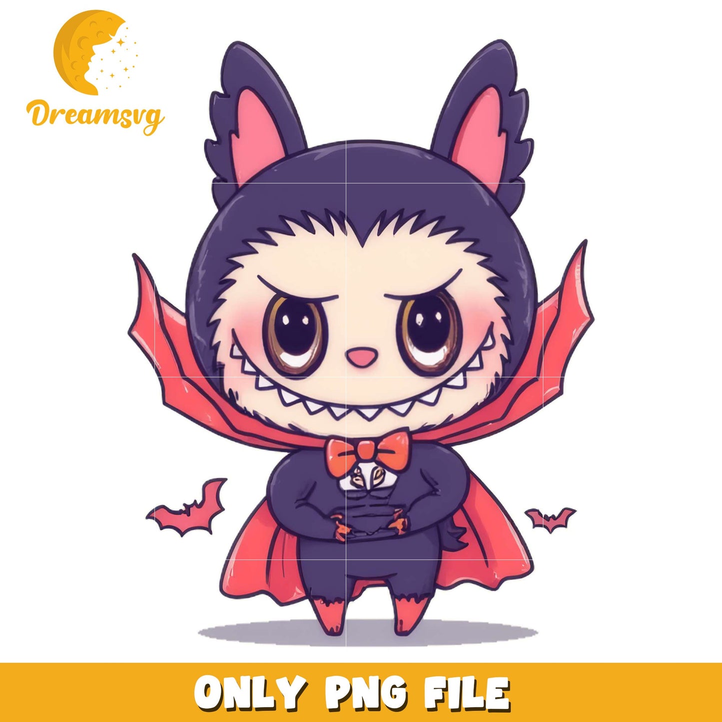 Cute dracula png, halloween cartoons png, halloween labubu png