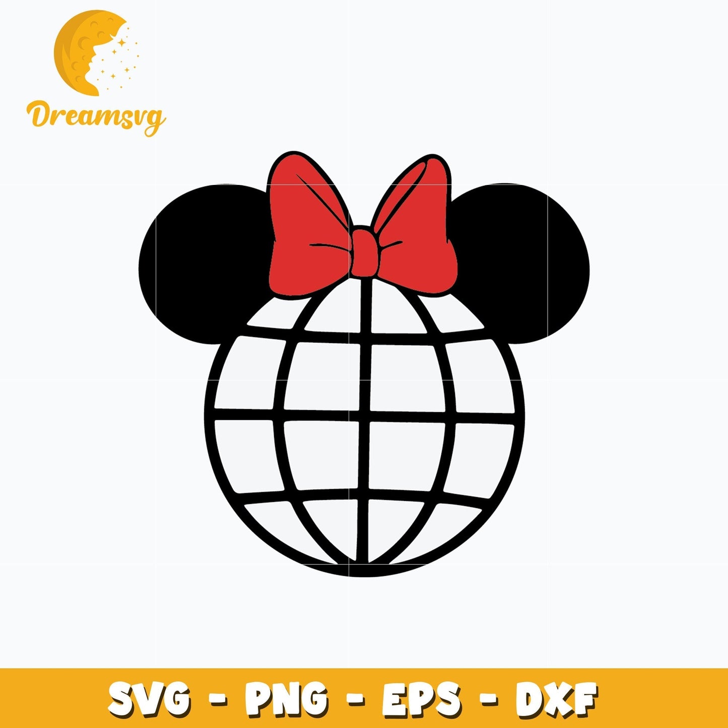 Minnie Mouse Epcot svg, instant download