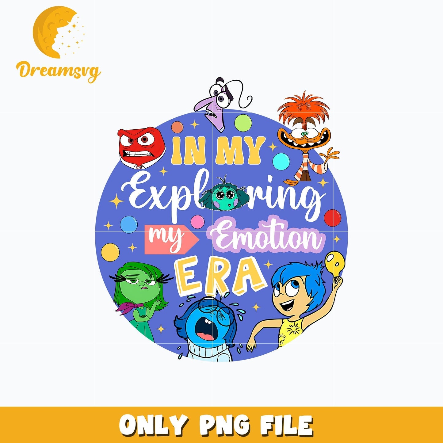 In My Exploring My Emotions Era png, inside out png