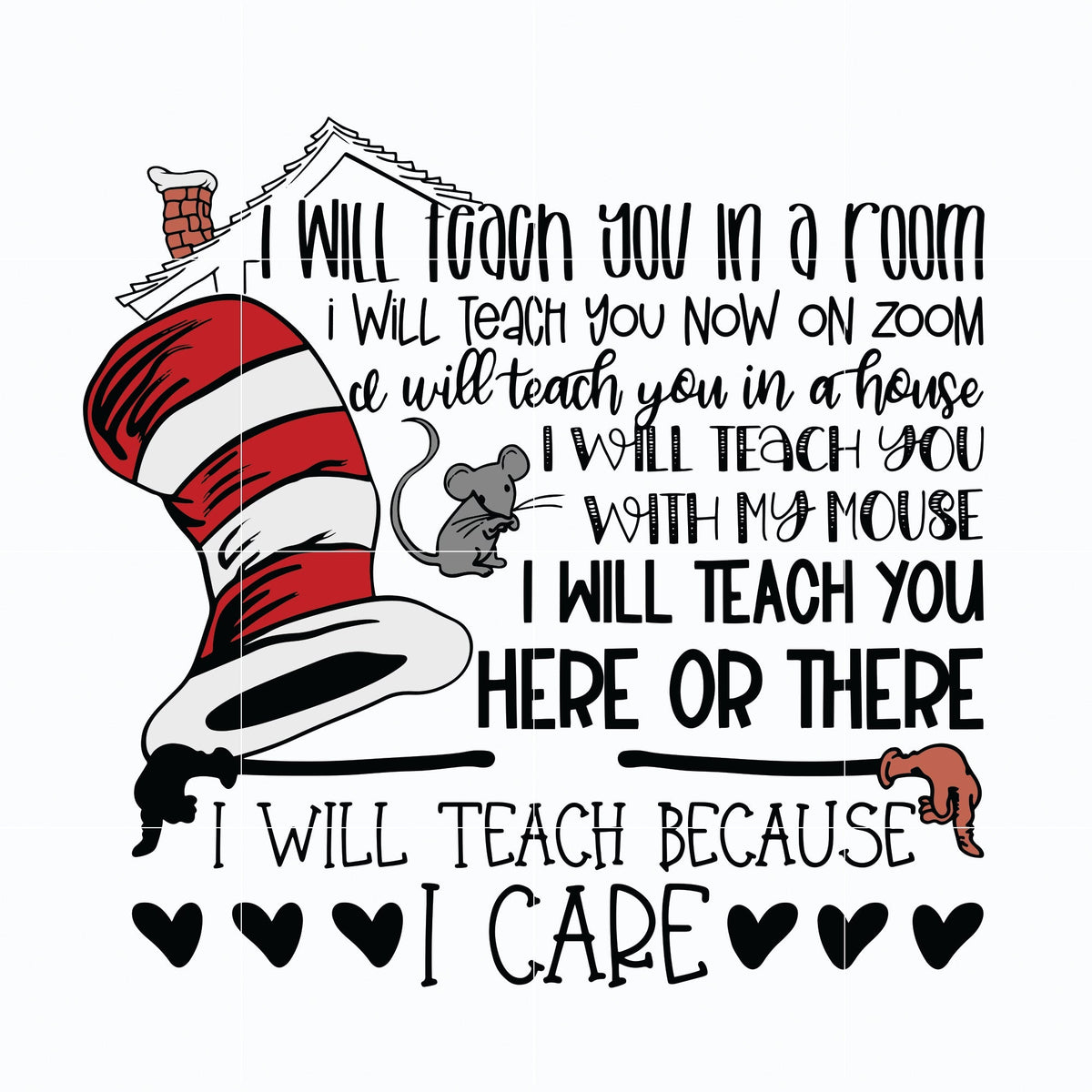 Teacher You In A Room I Will Teach You Now On Zomm svg, I Will Teach Because I Care svg, dr svg, png, dxf, eps digital file