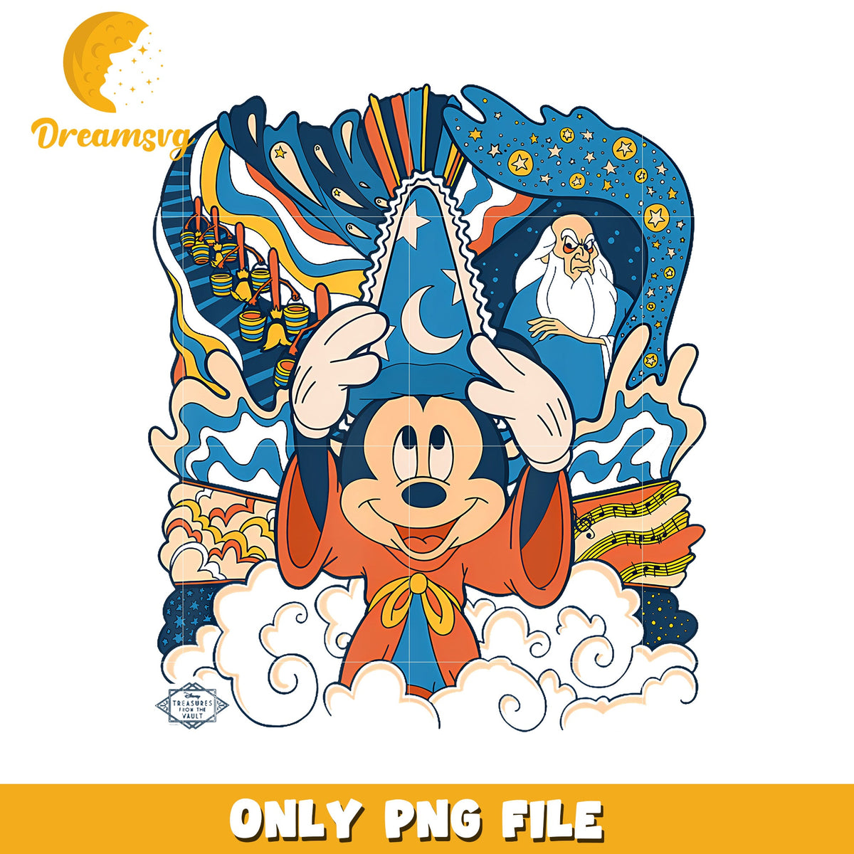 Disney Fantasia Mickey Mouse png, hilarious quotes png, mickey png