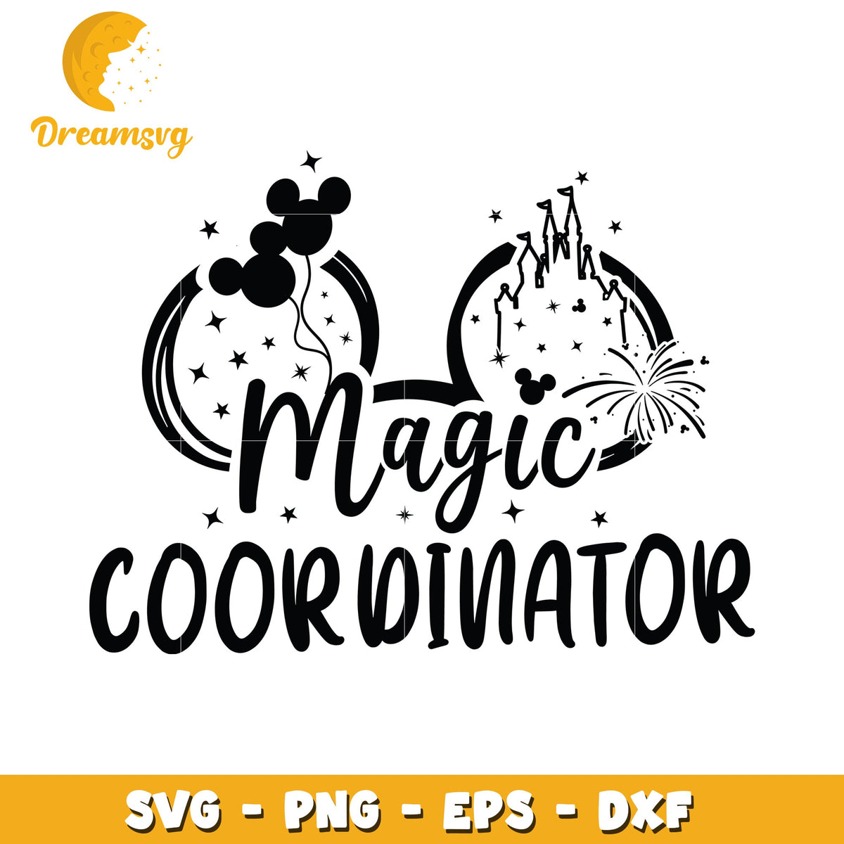 Disney Magic Coordinator SVG Cut File
