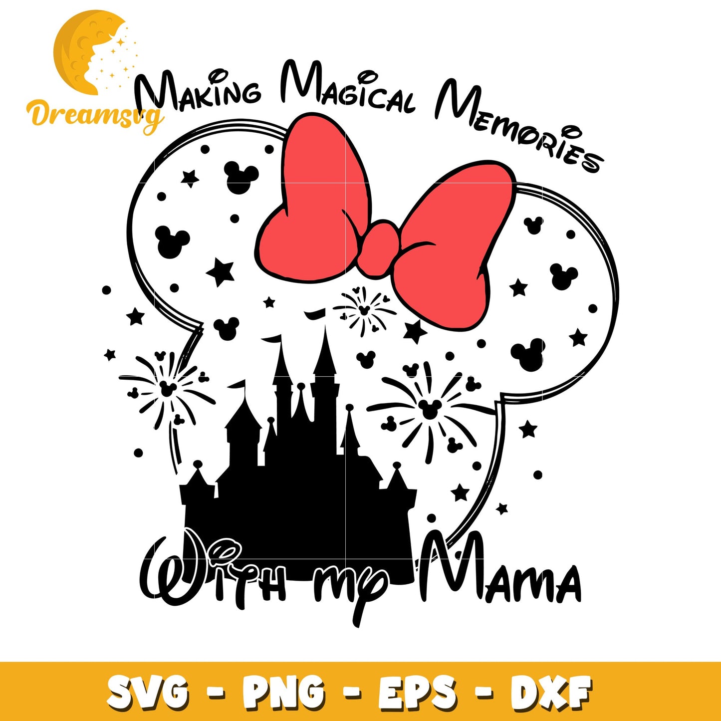 Disney Mama SVG Cut File