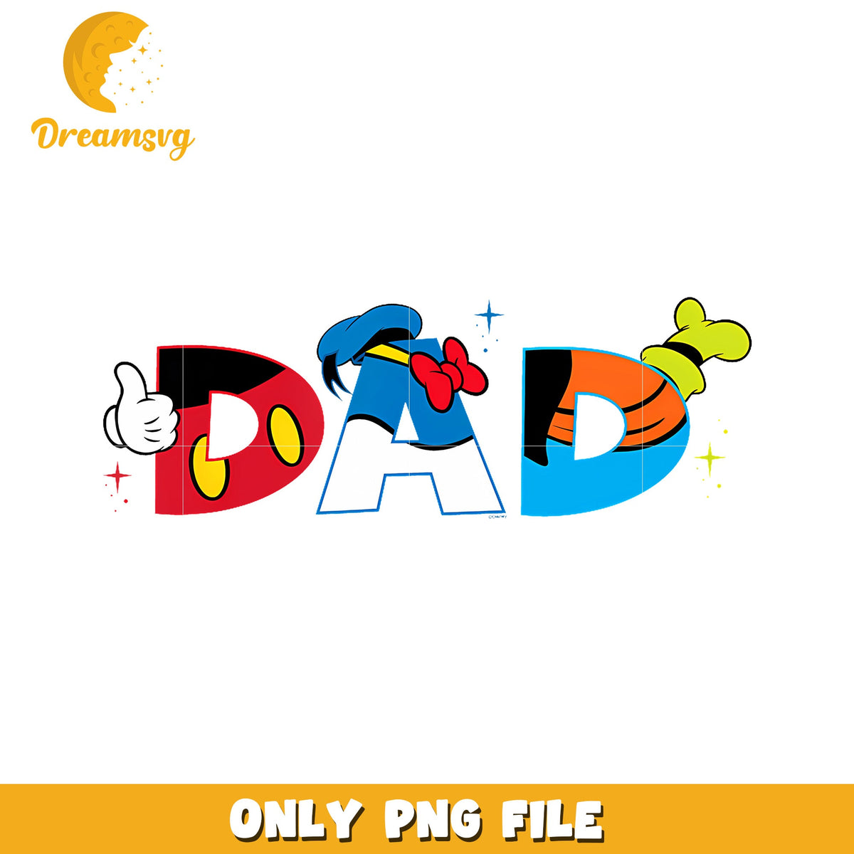 Disney Mickey Mouse And Friends Dad Fathers Day png, funny memes png, birthday png
