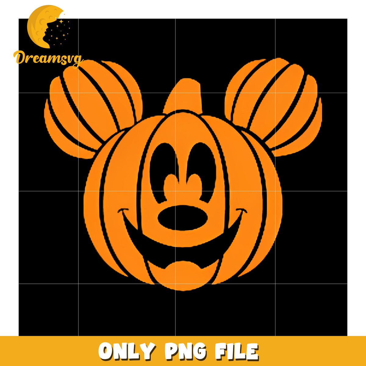 Disney Mickey Mouse Pumpkin Halloween png, trending memes png, mickey mouse png