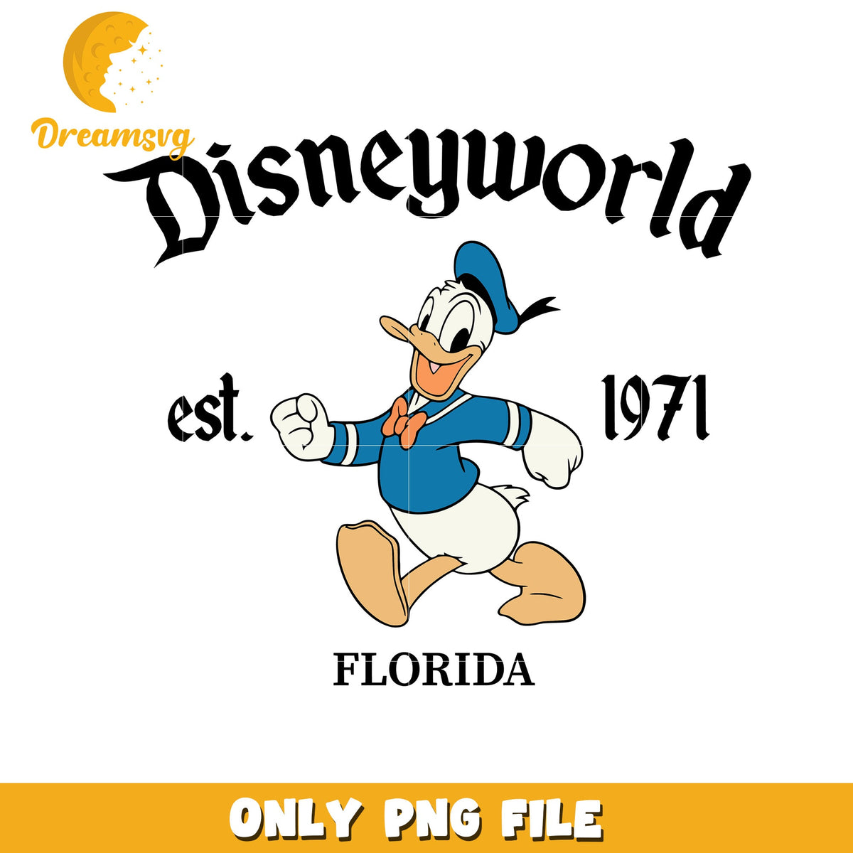 Disney World Donald Duck PNG