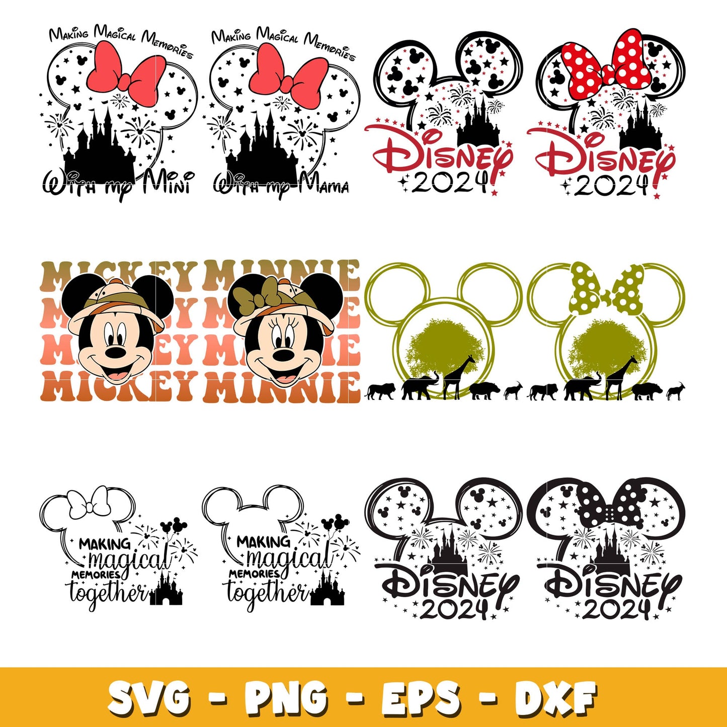Disney mickey mouse 2024 svg bundle, Disney mickey svg, Disney svg